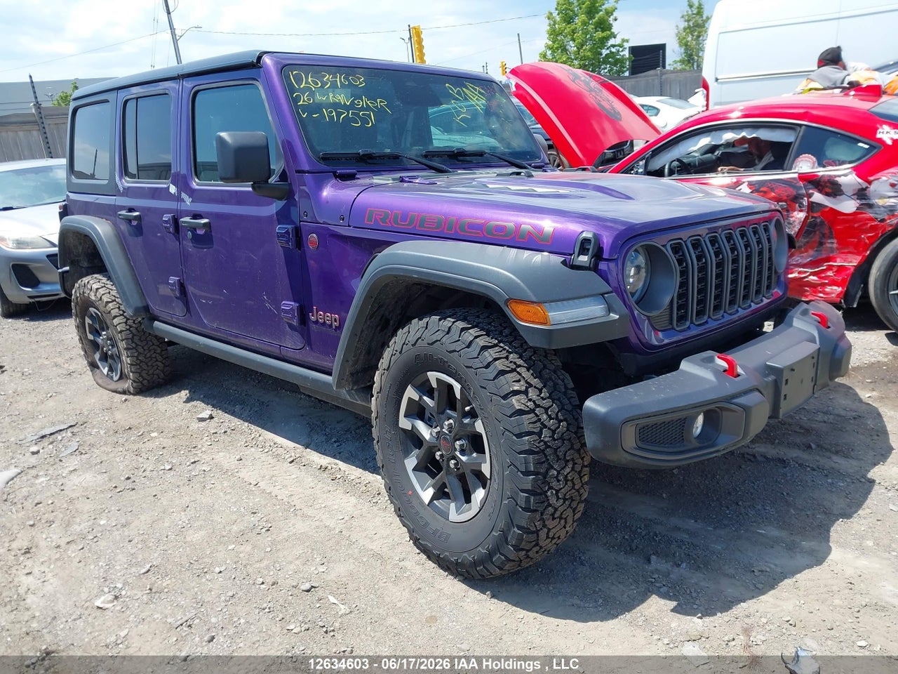 1C4PJXFN9TW197551 · 2026 JEEP WRANGLER RUBICON