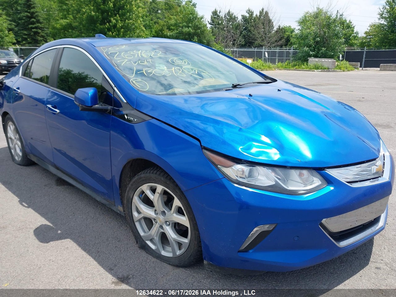 1G1RB6S55HU130348 · 2017 CHEVROLET VOLT PREMIER