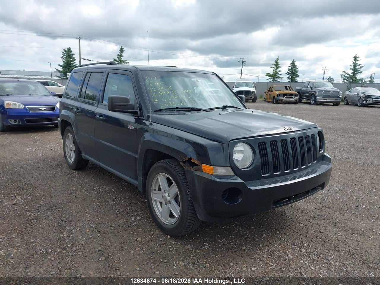 1J4NF2GB5AD616949 · 2010 JEEP PATRIOT SPORT