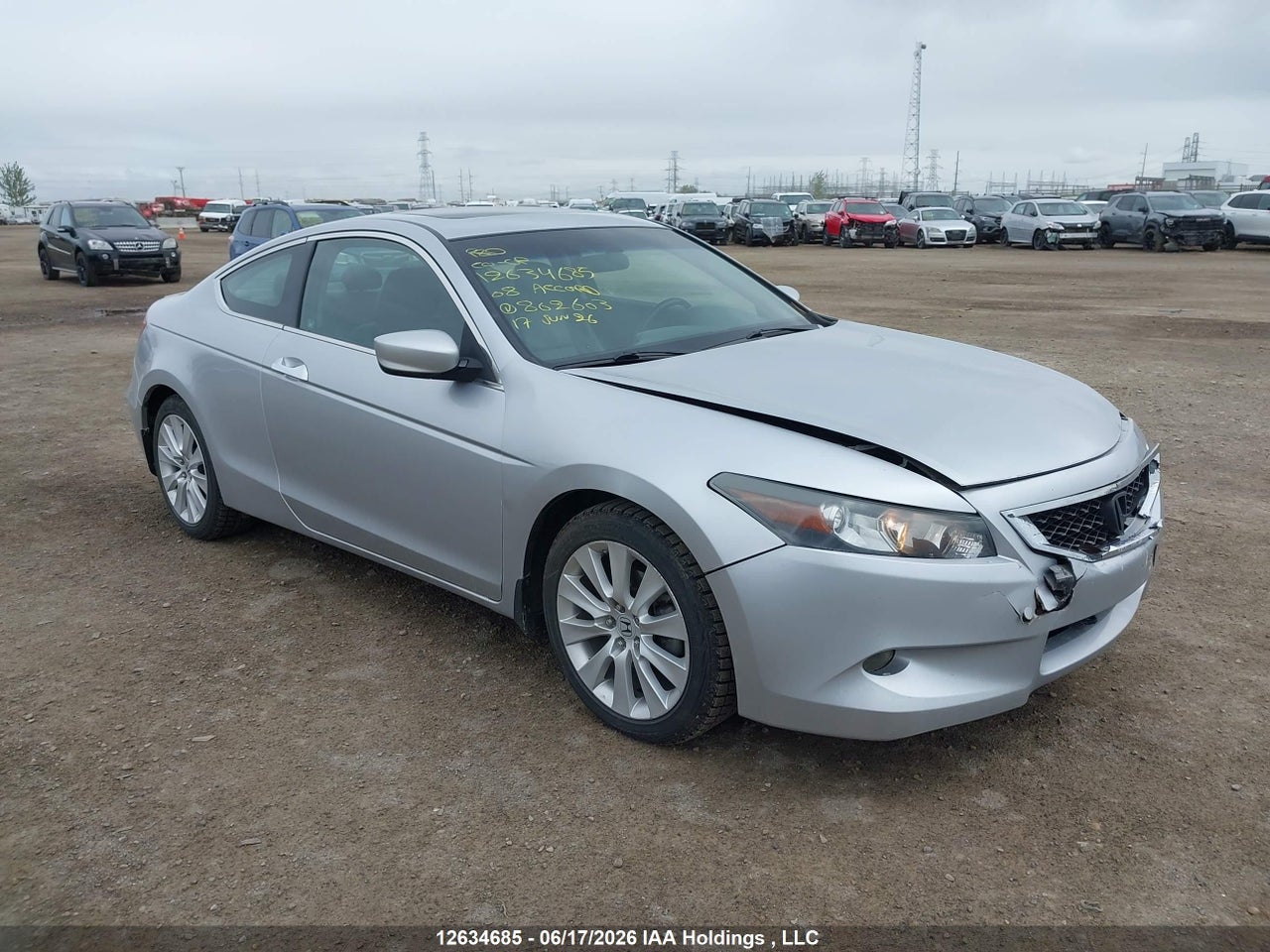 1HGCS228X8A802603 · 2008 HONDA ACCORD EX-L V6