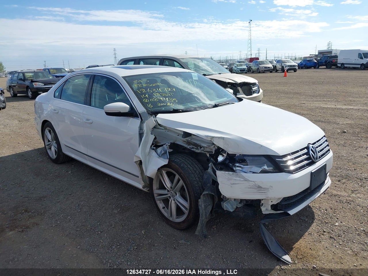 1VWCS7A30EC089435 · 2014 VOLKSWAGEN PASSAT SEL
