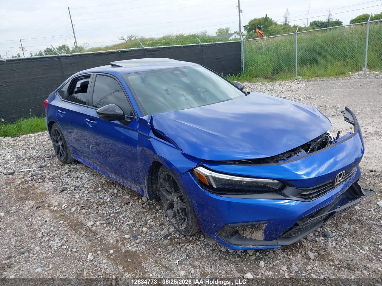 2HGFE2F58NH117890 · 2022 HONDA CIVIC SPORT