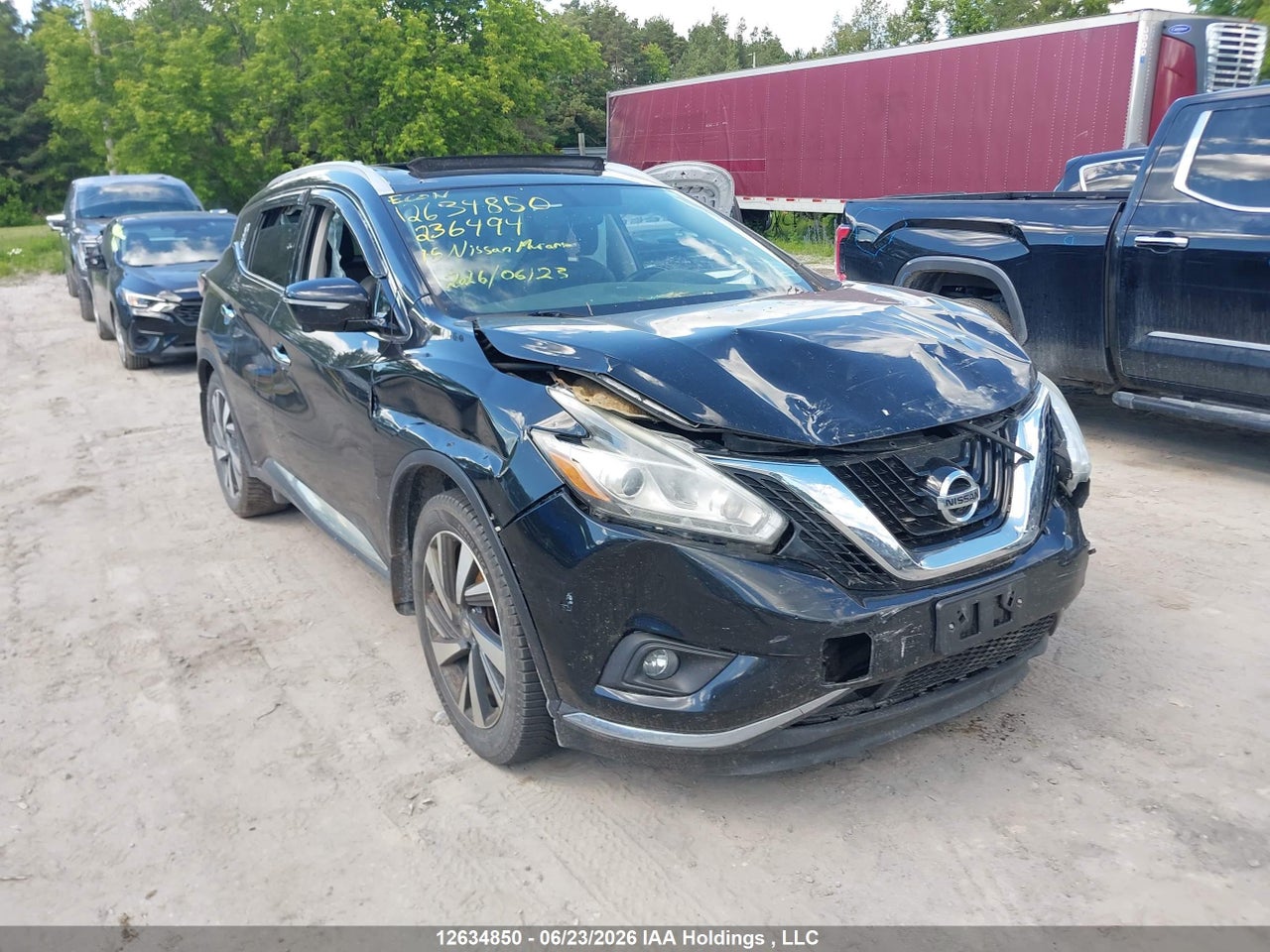 5N1AZ2MH5FN236494 · 2015 NISSAN MURANO PLATINUM/SL/SV