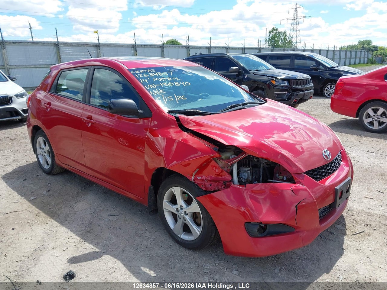 2T1KU4EE4EC130840 · 2014 TOYOTA MATRIX S