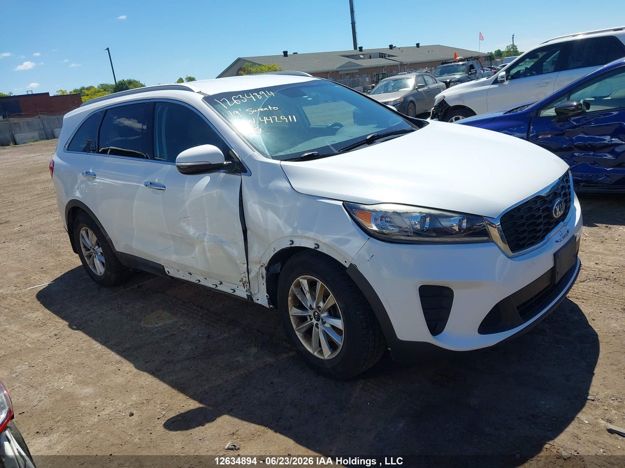 5XYPGDA33KG442911 · 2019 KIA SORENTO 2.4L LX