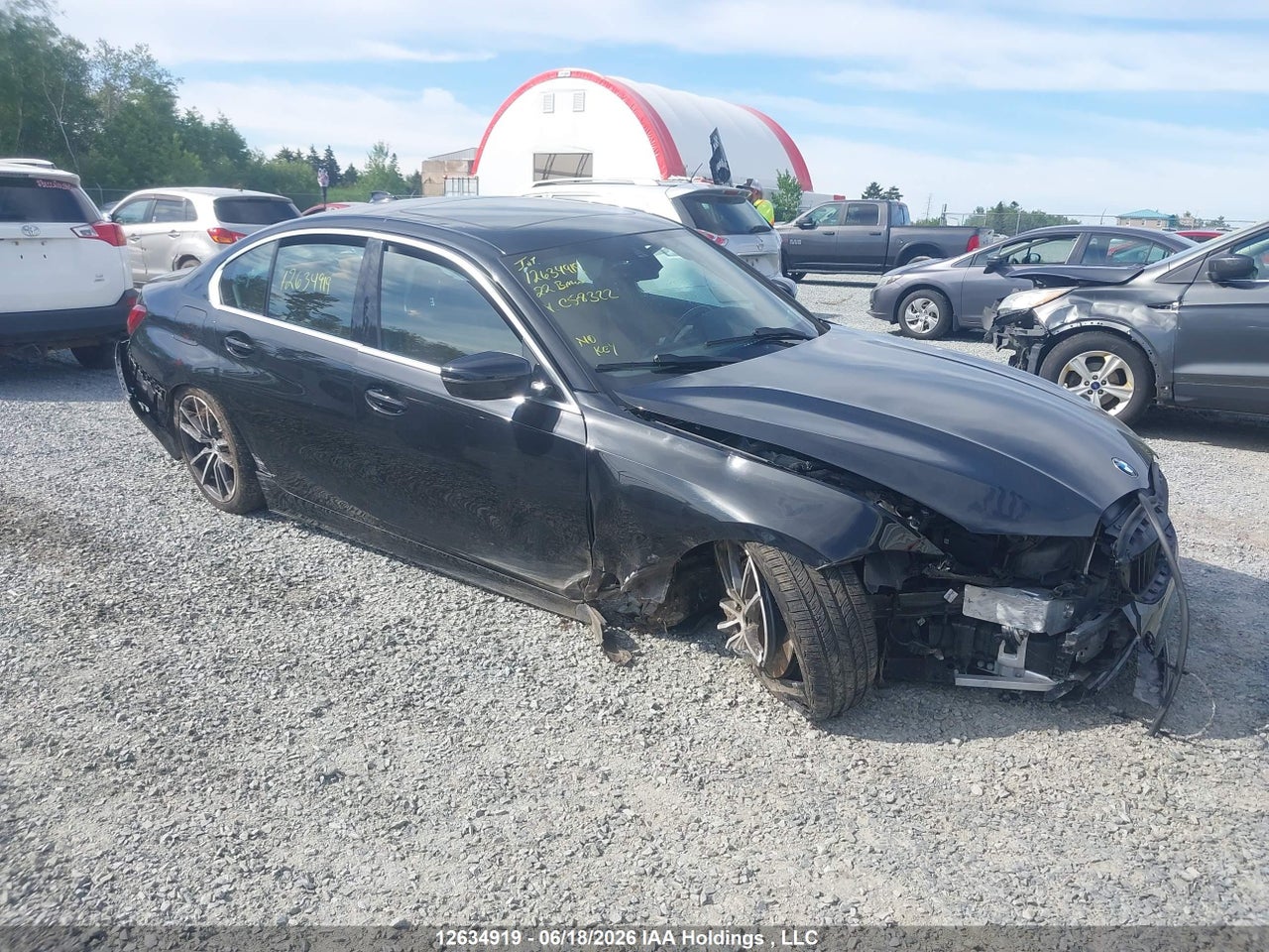 3MW5R7J09N8C58322 · 2022 BMW 330XI