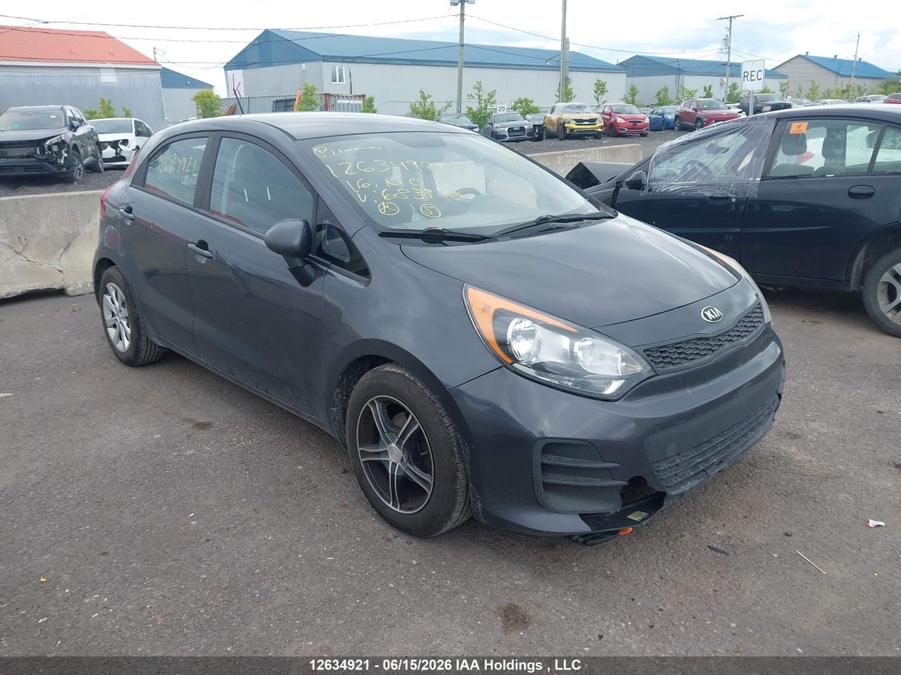 KNADM5A37G6683878 · 2016 KIA RIO EX/EX+ W/SUNROOF/LX/LX+/LX+ ECO/SX
