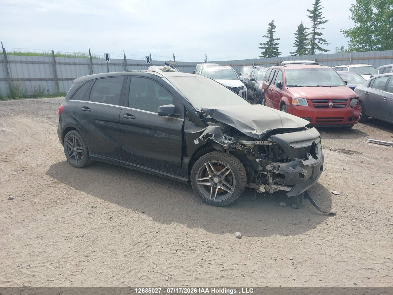 WDDMH4EB0EJ184861 · 2014 MERCEDES BENZ B 250 SPORTS TOURER