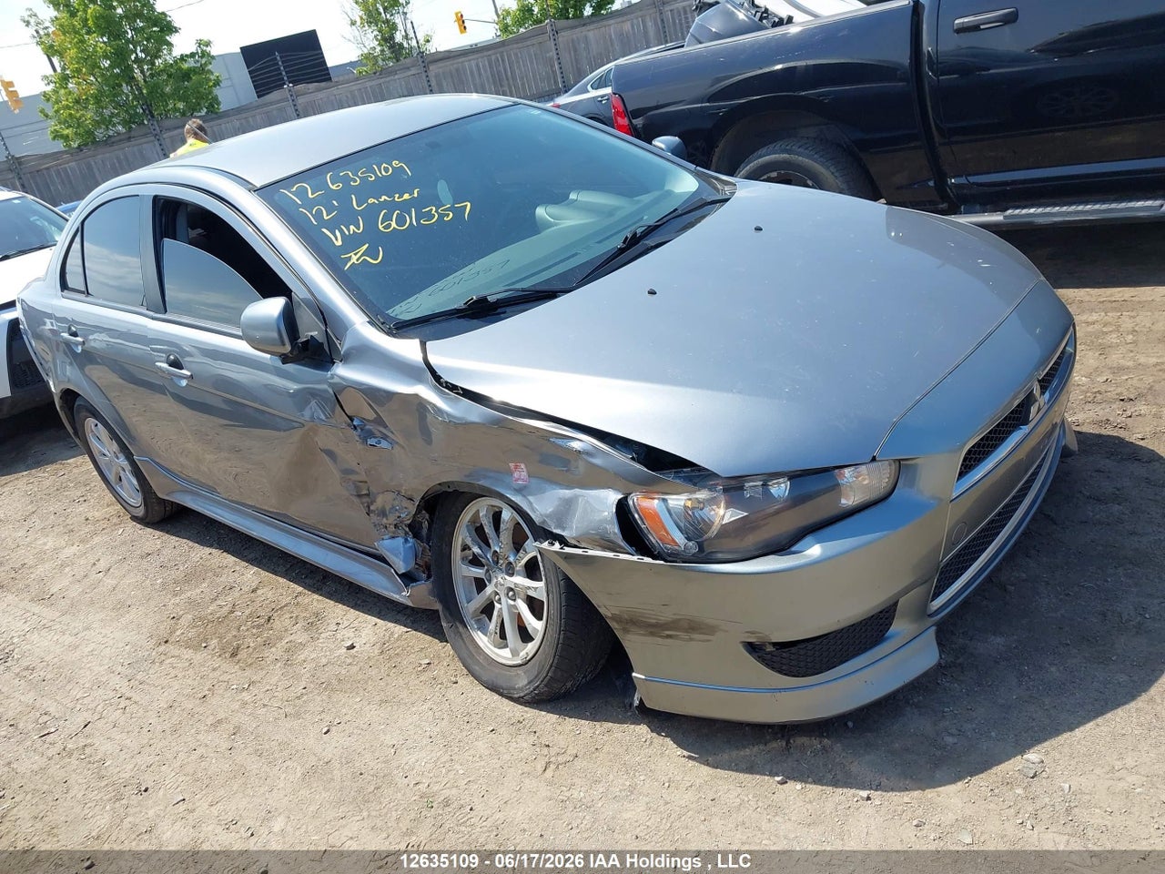 JA32U2FU0CU601357 · 2012 MITSUBISHI LANCER