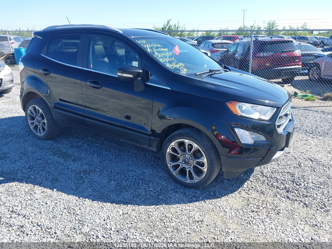 MAJ6S3KL2KC278497 · 2019 FORD ECOSPORT TITANIUM