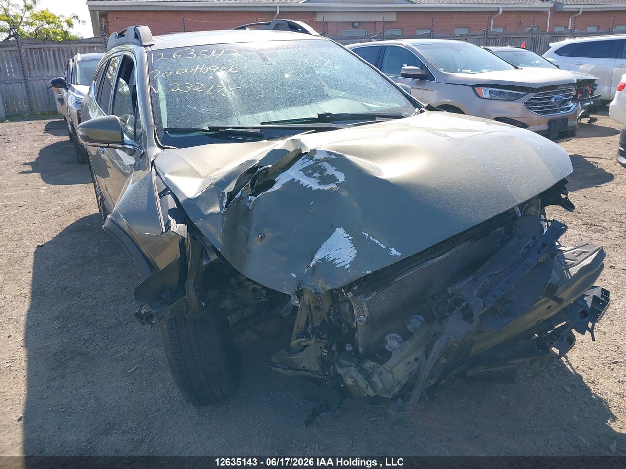 4S4BTDNCXL3232176 · 2020 SUBARU OUTBACK LIMITED