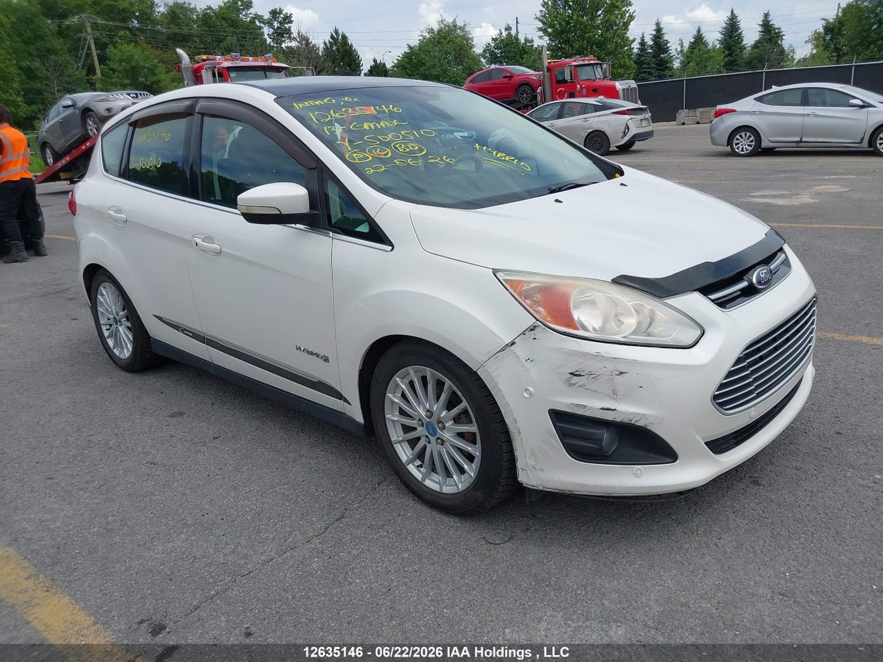 1FADP5BU6DL500510 · 2013 FORD C-MAX HYBRID SEL