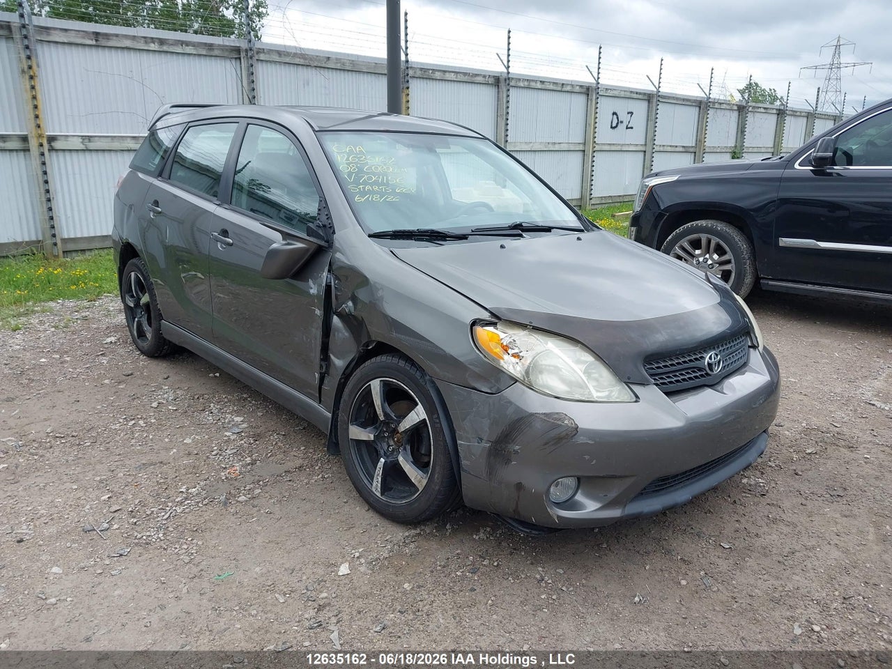 2T1KR32E78C704156 · 2008 TOYOTA COROLLA MATRIX XR