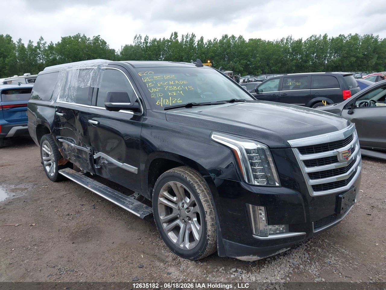 1GYS4TKJ0FR738643 · 2015 CADILLAC ESCALADE ESV PREMIUM