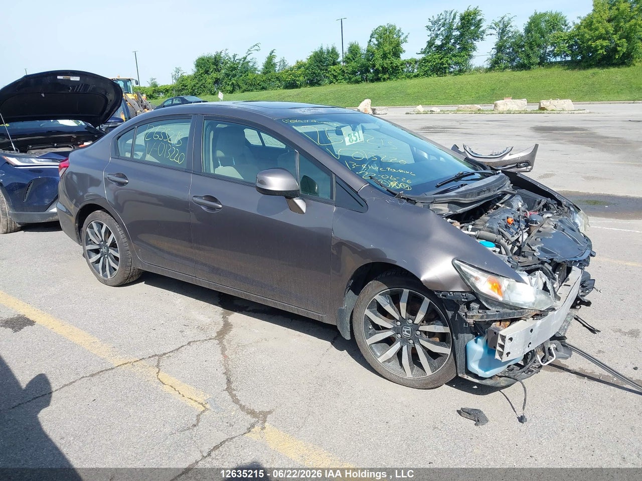 2HGFB2F71DH013220 · 2013 HONDA Civic touring