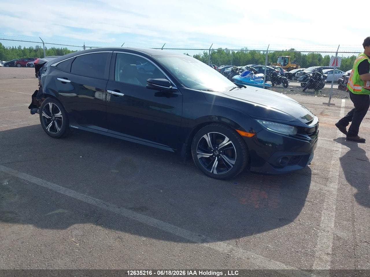 2HGFC1F95GH112331 · 2016 HONDA Civic touring
