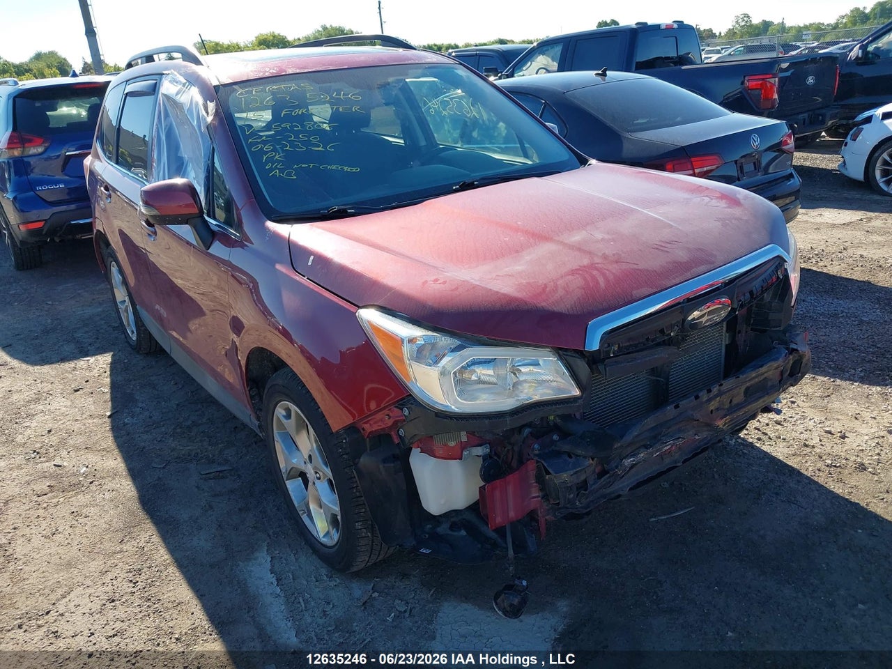 JF2SJCWC3FH592806 · 2015 SUBARU FORESTER 2.5I LIMITED PACKAGE