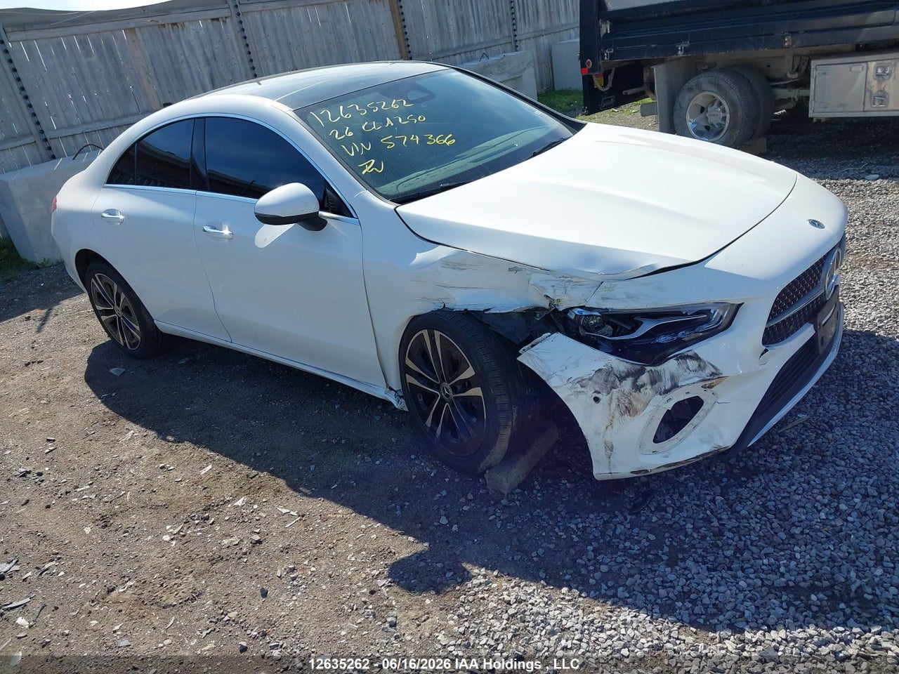 W1K5J4HB9TN574366 · 2026 MERCEDES BENZ CLA 250 4MATIC