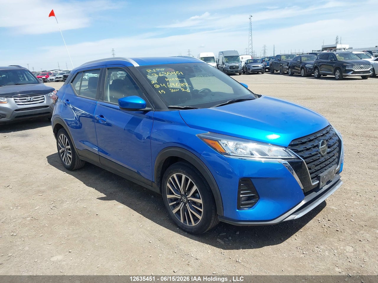 3N1CP5CV4ML469682 · 2021 NISSAN KICKS SV