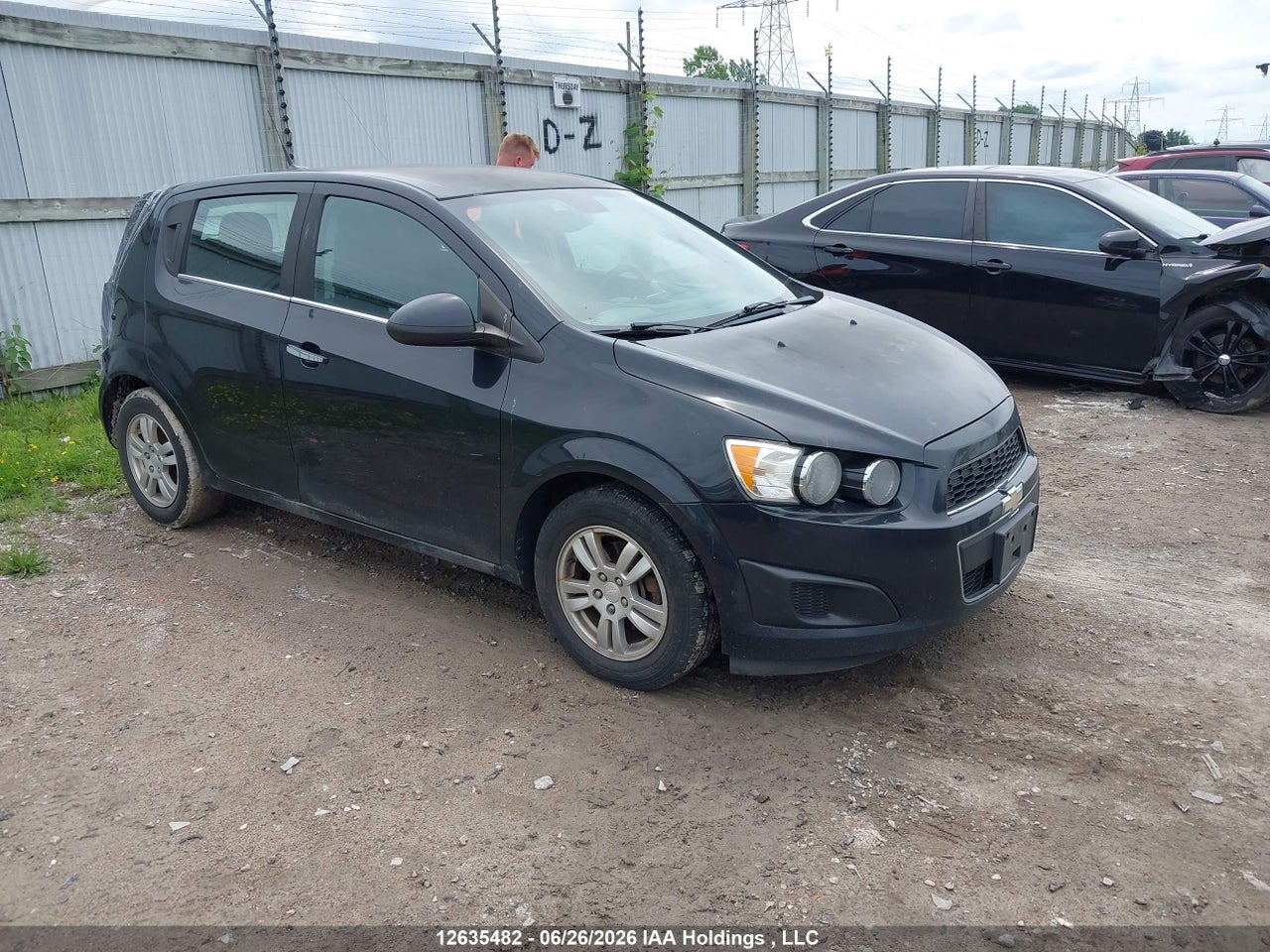 1G1JC6EH1D4186037 · 2013 CHEVROLET SONIC LT