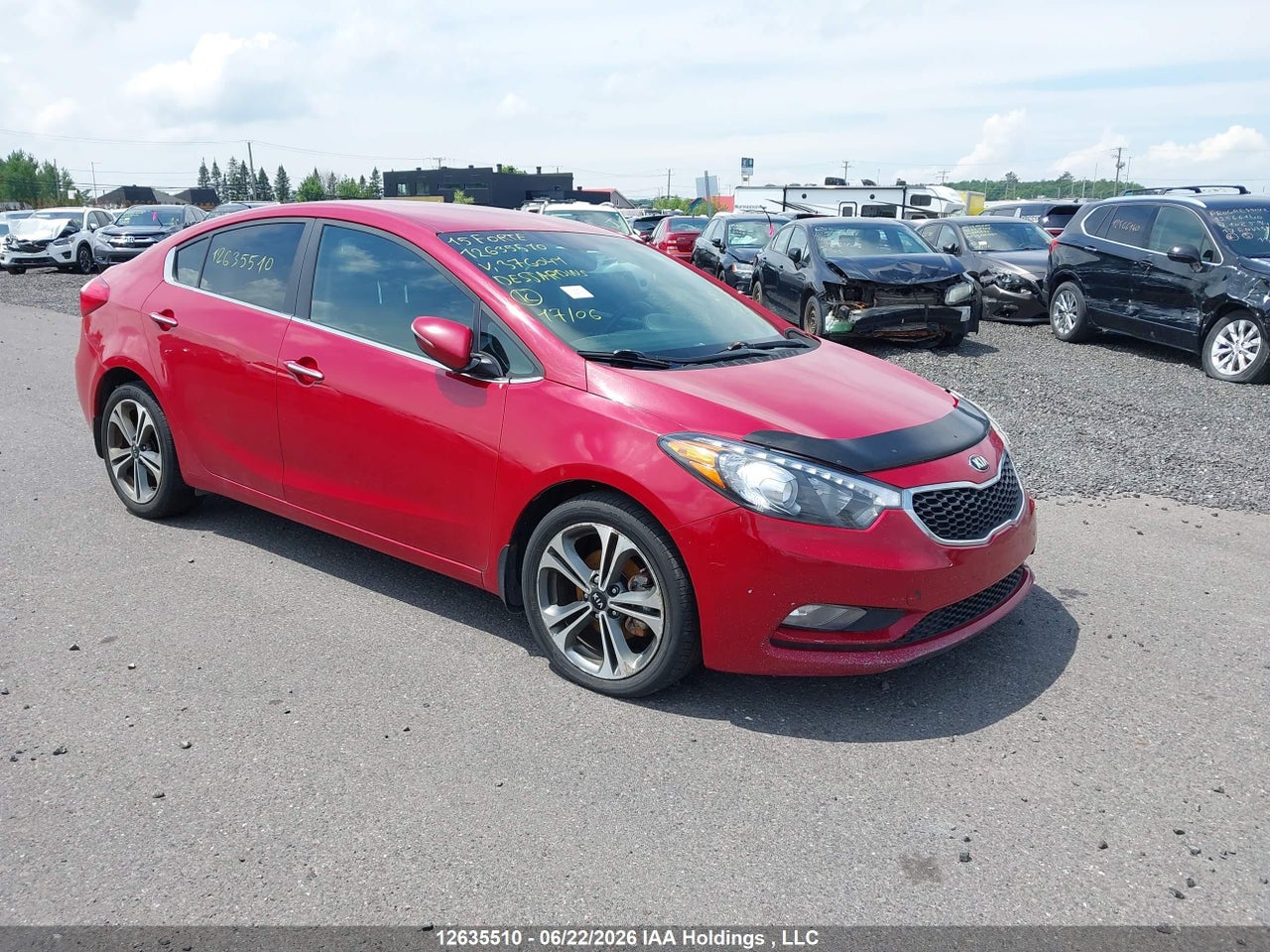 KNAFX4A83F5376041 · 2015 KIA FORTE EX