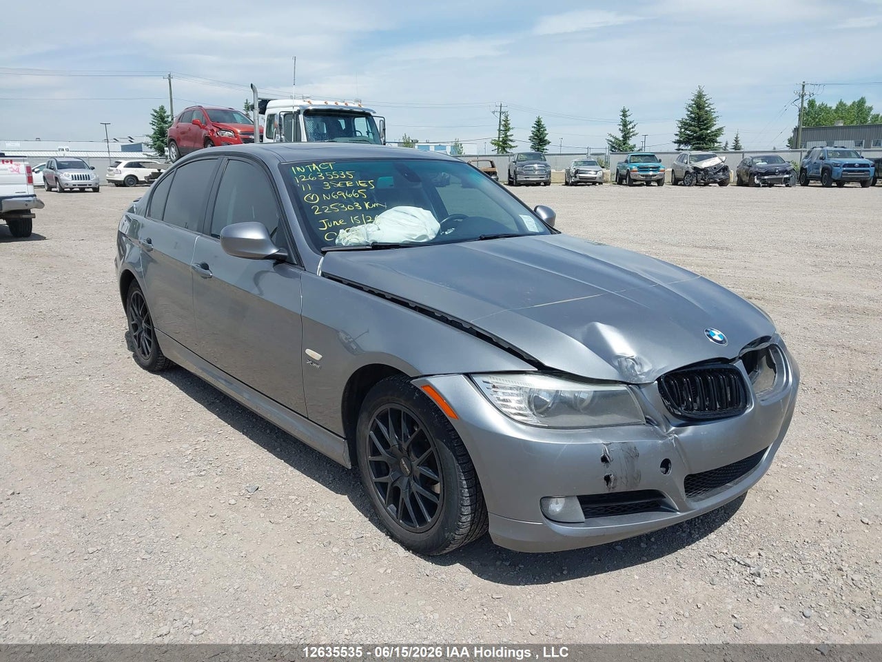 WBAPK7G54BNN69665 · 2011 BMW 3 SERIES