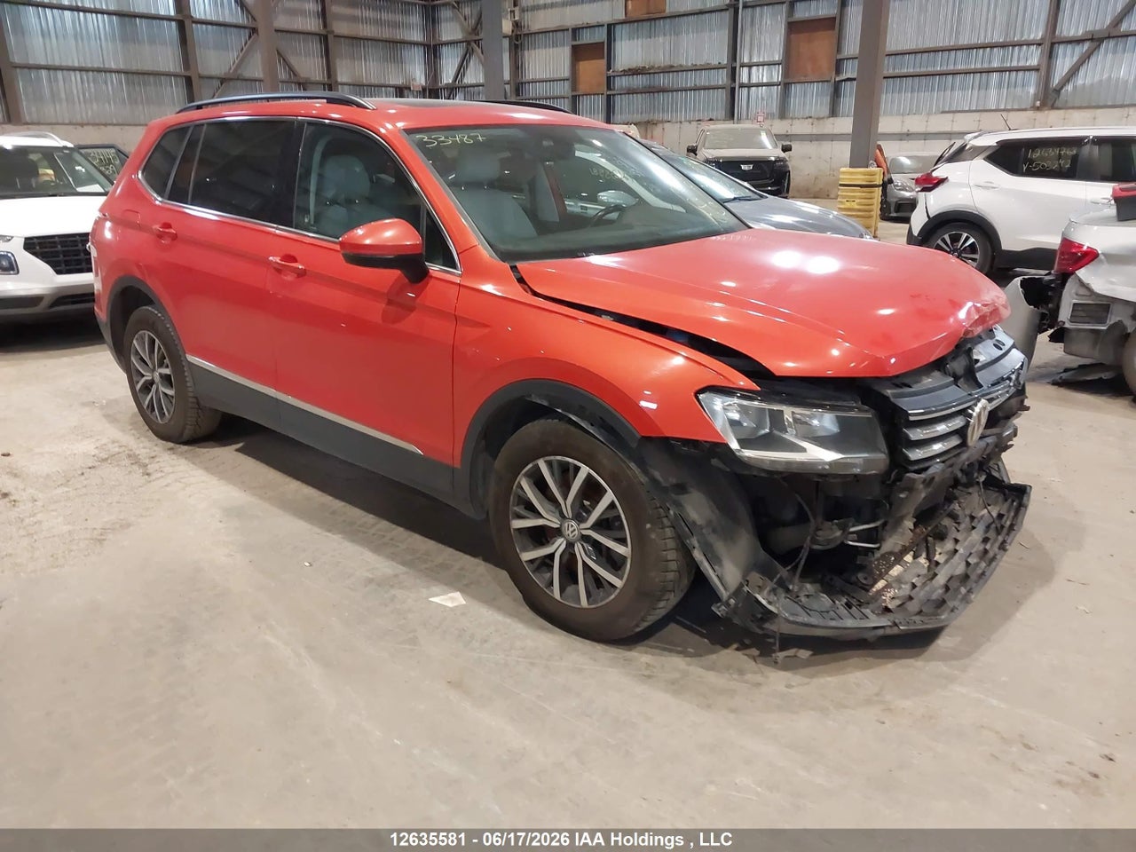 3VV2B7AX3JM110970 · 2018 VOLKSWAGEN TIGUAN COMFORTLINE