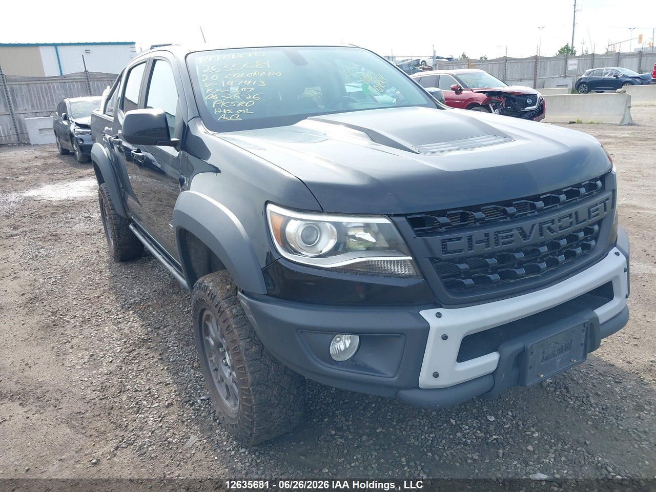 1GCGTEEN1L1197413 · 2020 CHEVROLET COLORADO ZR2