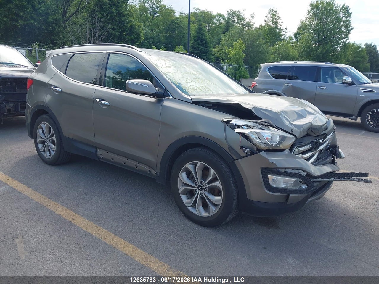 5XYZUDLA6FG287256 · 2015 HYUNDAI SANTA FE SPORT 2.0T SE