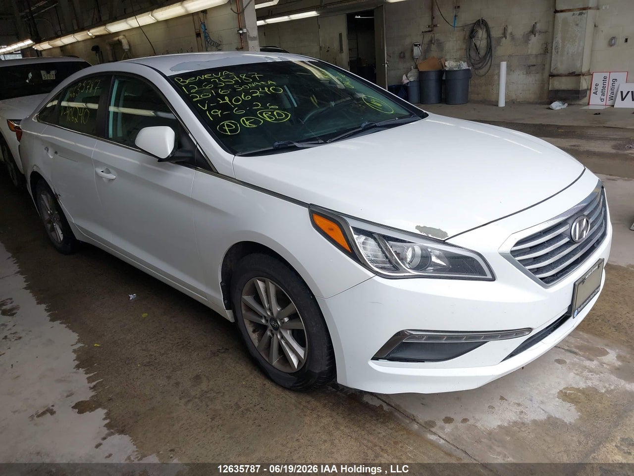 5NPE24AF0GH406240 · 2016 HYUNDAI SONATA GL