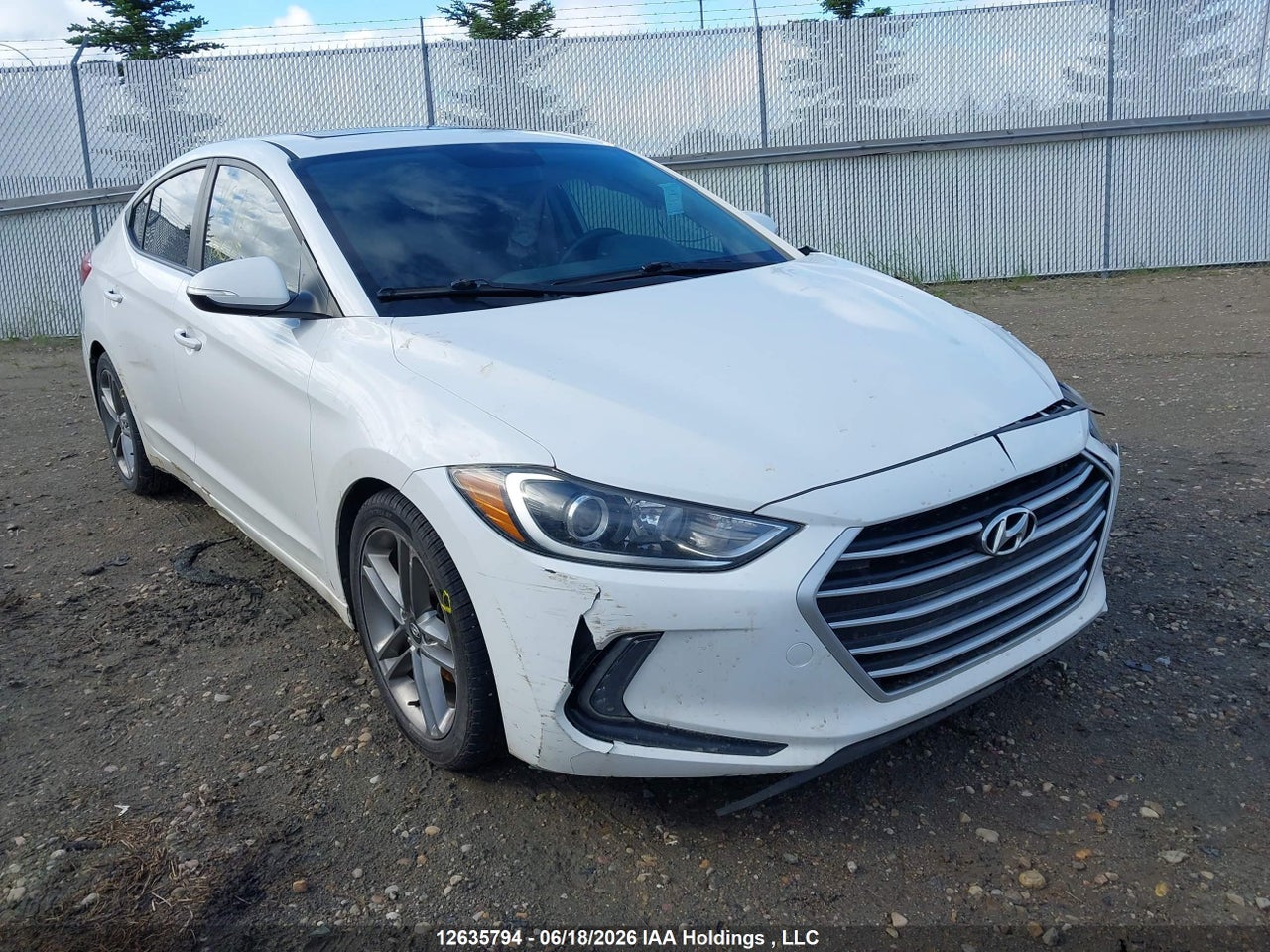 KMHD84LF8HU109730 · 2017 HYUNDAI ELANTRA GLS