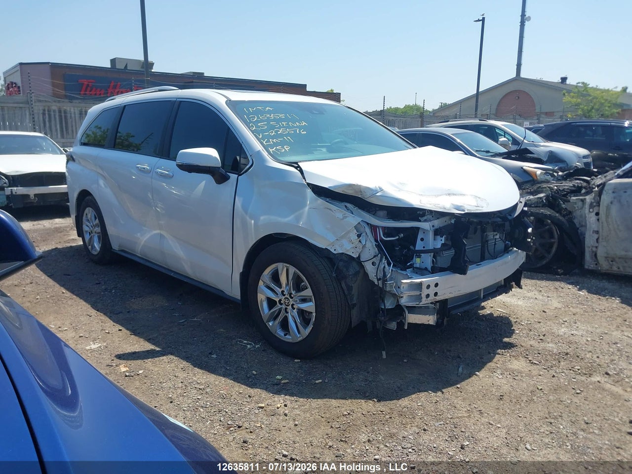 5TDGSKFC6SS225576 · 2025 TOYOTA SIENNA