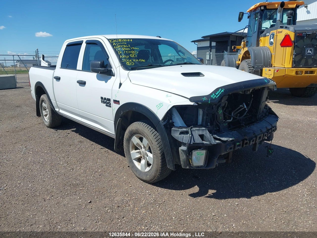 3C6RR7KT6KG629961 · 2019 RAM 1500 CLASSIC TRADESMAN