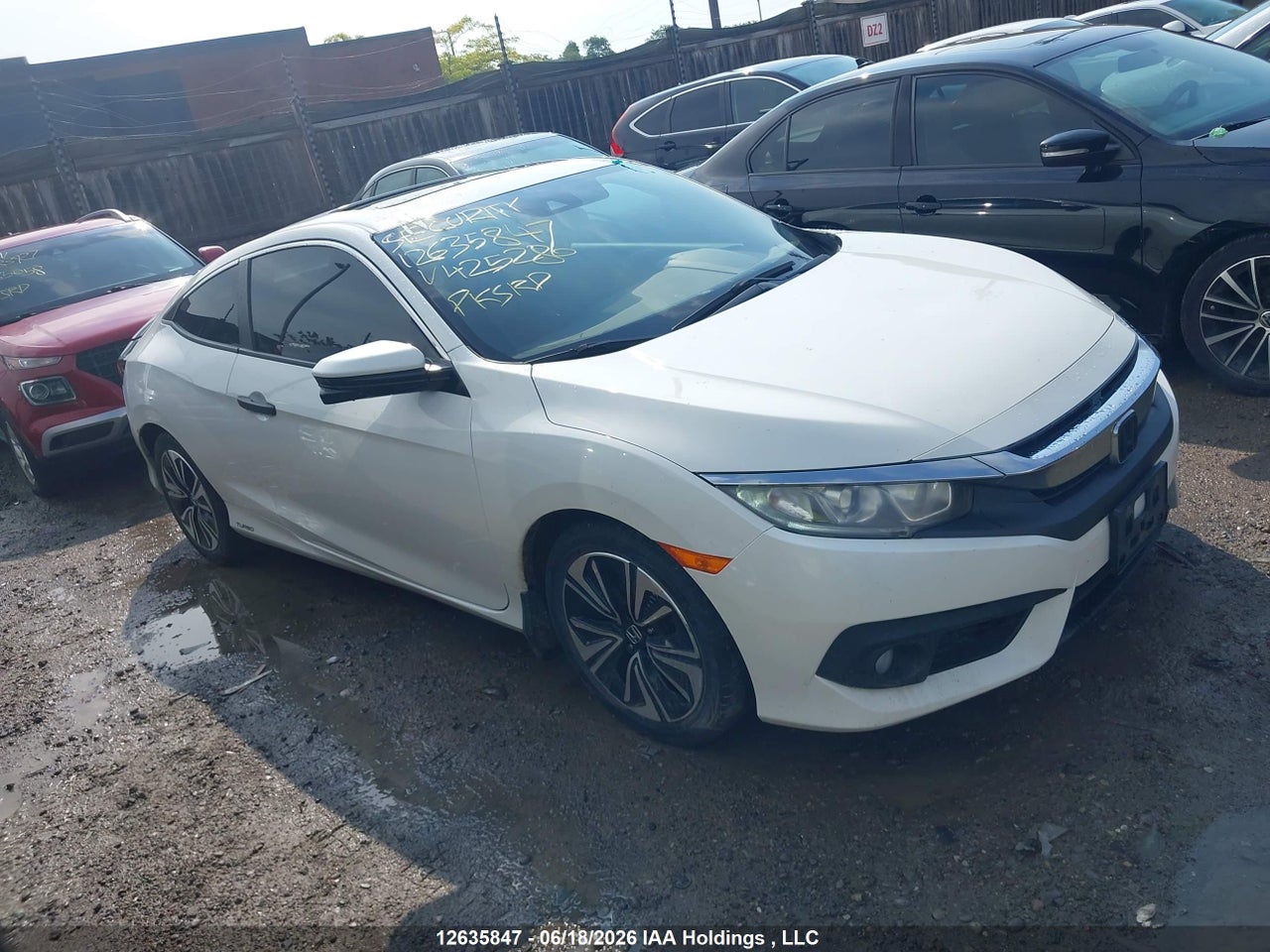 2HGFC3B45GH425286 · 2016 HONDA CIVIC EX-T