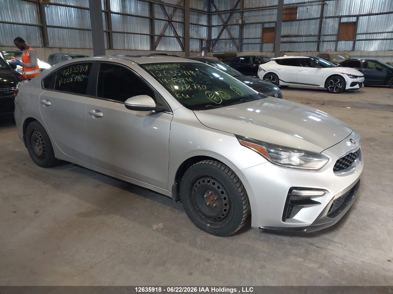 3KPF54AD4KE008780 · 2019 KIA FORTE EX