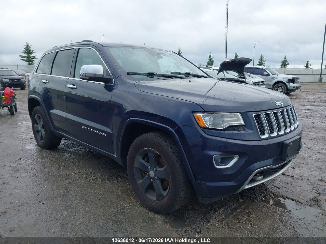 1C4RJFCMXFC174204 · 2015 JEEP GRAND CHEROKEE OVERLAND