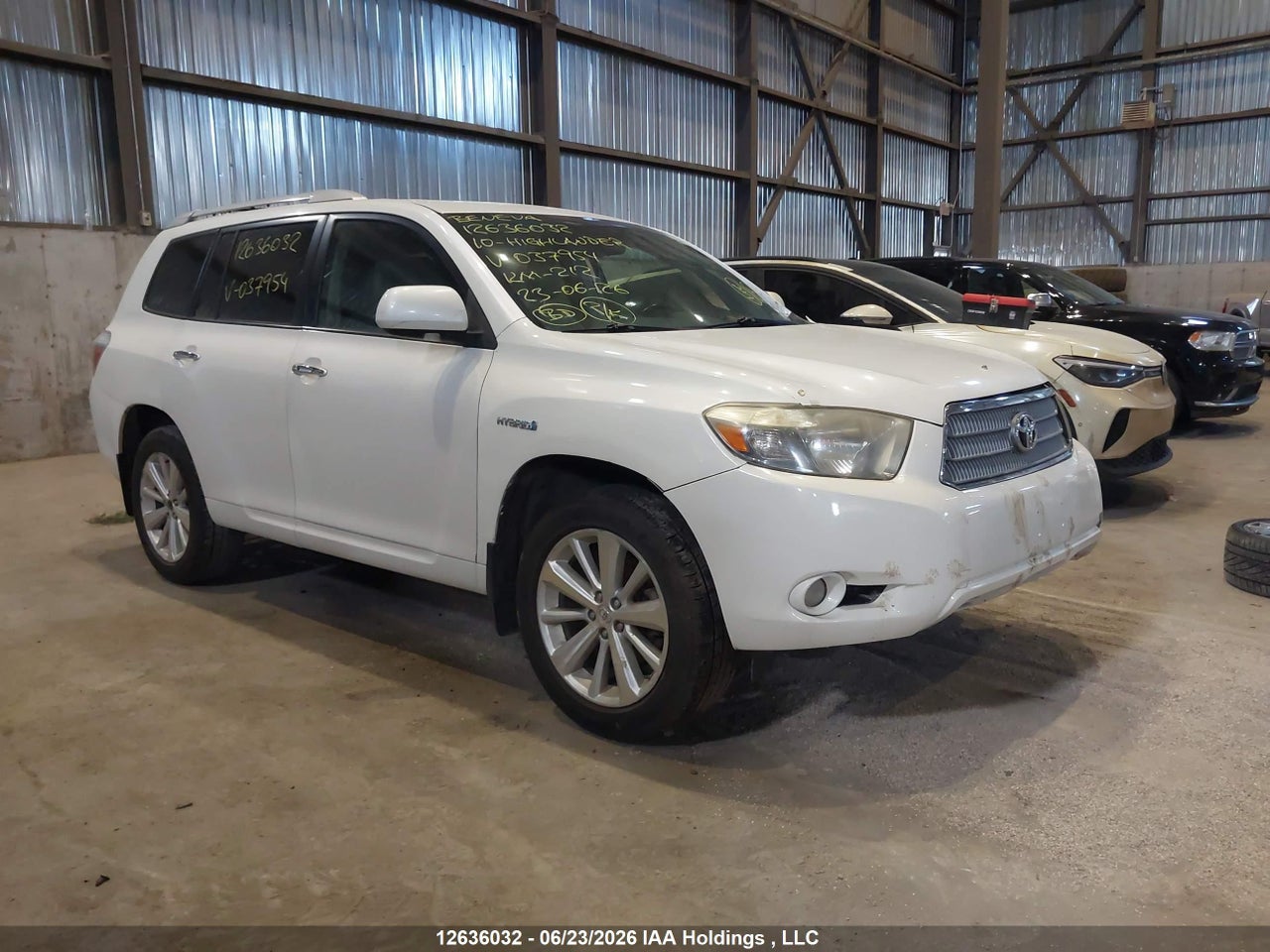 JTEJW3EH5A2037954 · 2010 TOYOTA HIGHLANDER HYBRID LIMITED