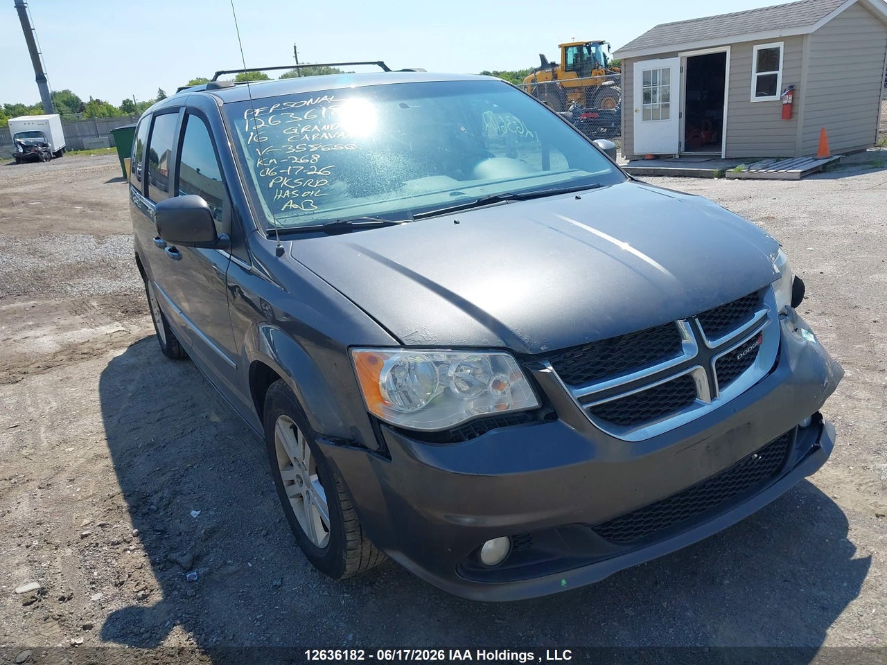 2C4RDGDG2GR358650 · 2016 DODGE GRAND CARAVAN CREW