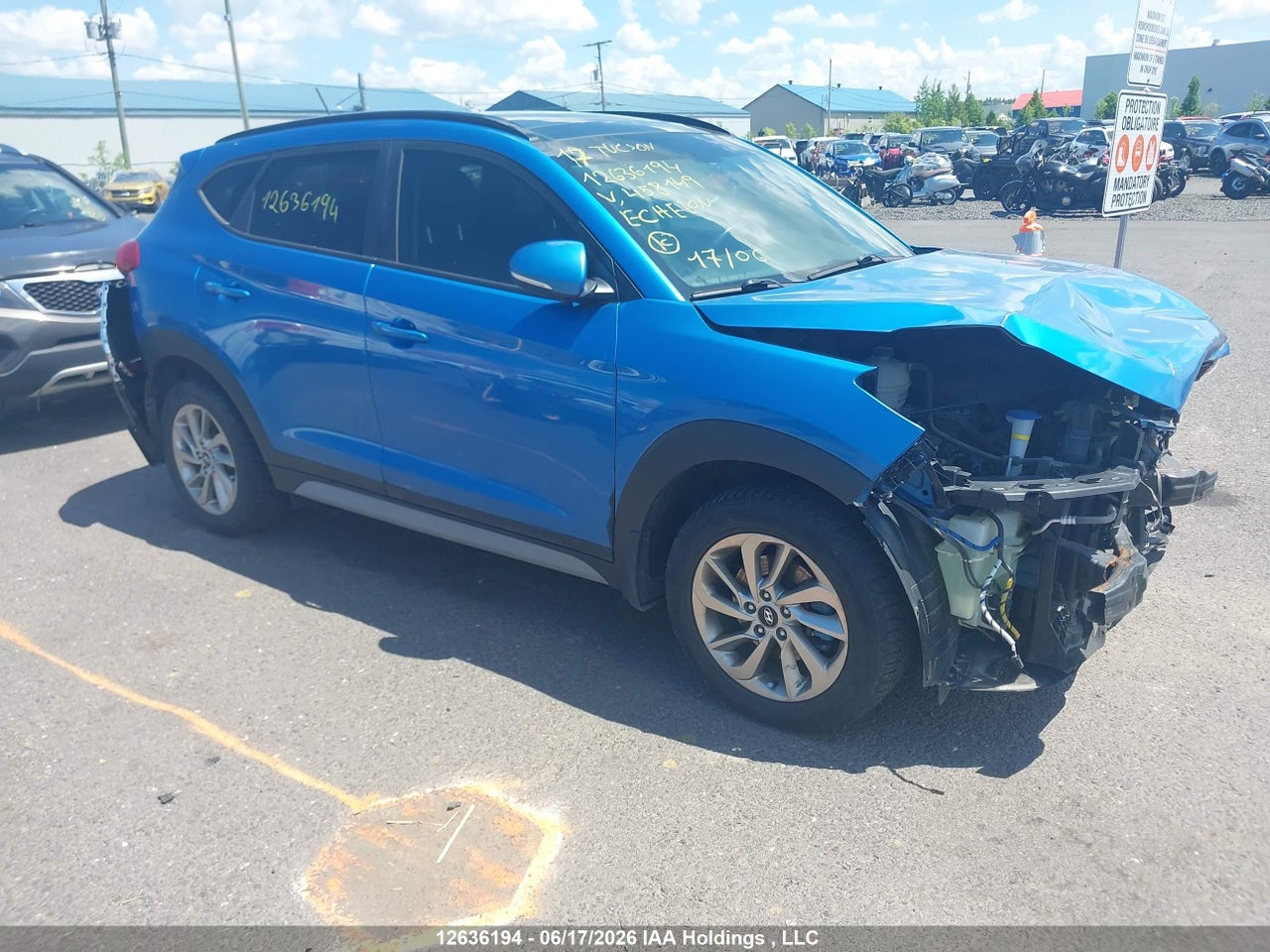 KM8J3CA40HU458149 · 2017 HYUNDAI TUCSON LIMITED/SPORT AND ECO/SE