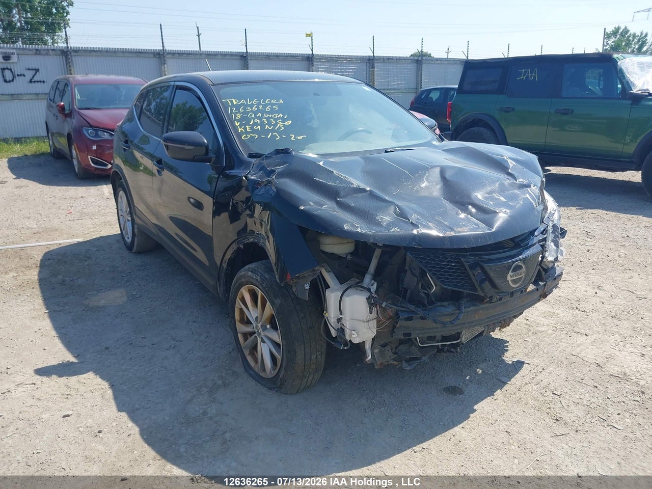 JN1BJ1CP5JW193350 · 2018 NISSAN QASHQAI S/SV