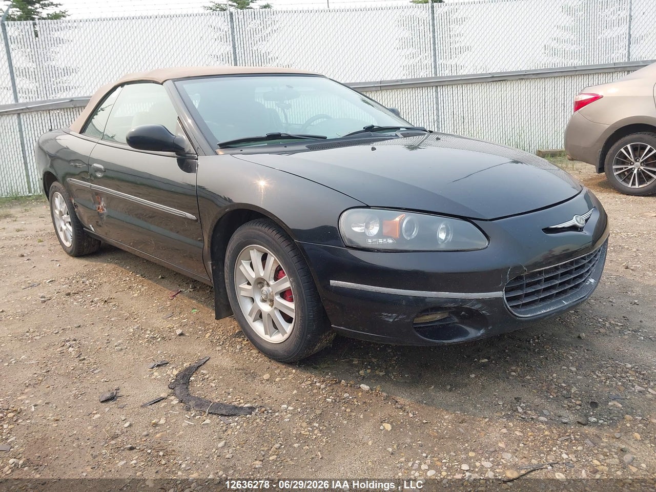 1C3EL75R93N562360 · 2003 CHRYSLER SEBRING GTC