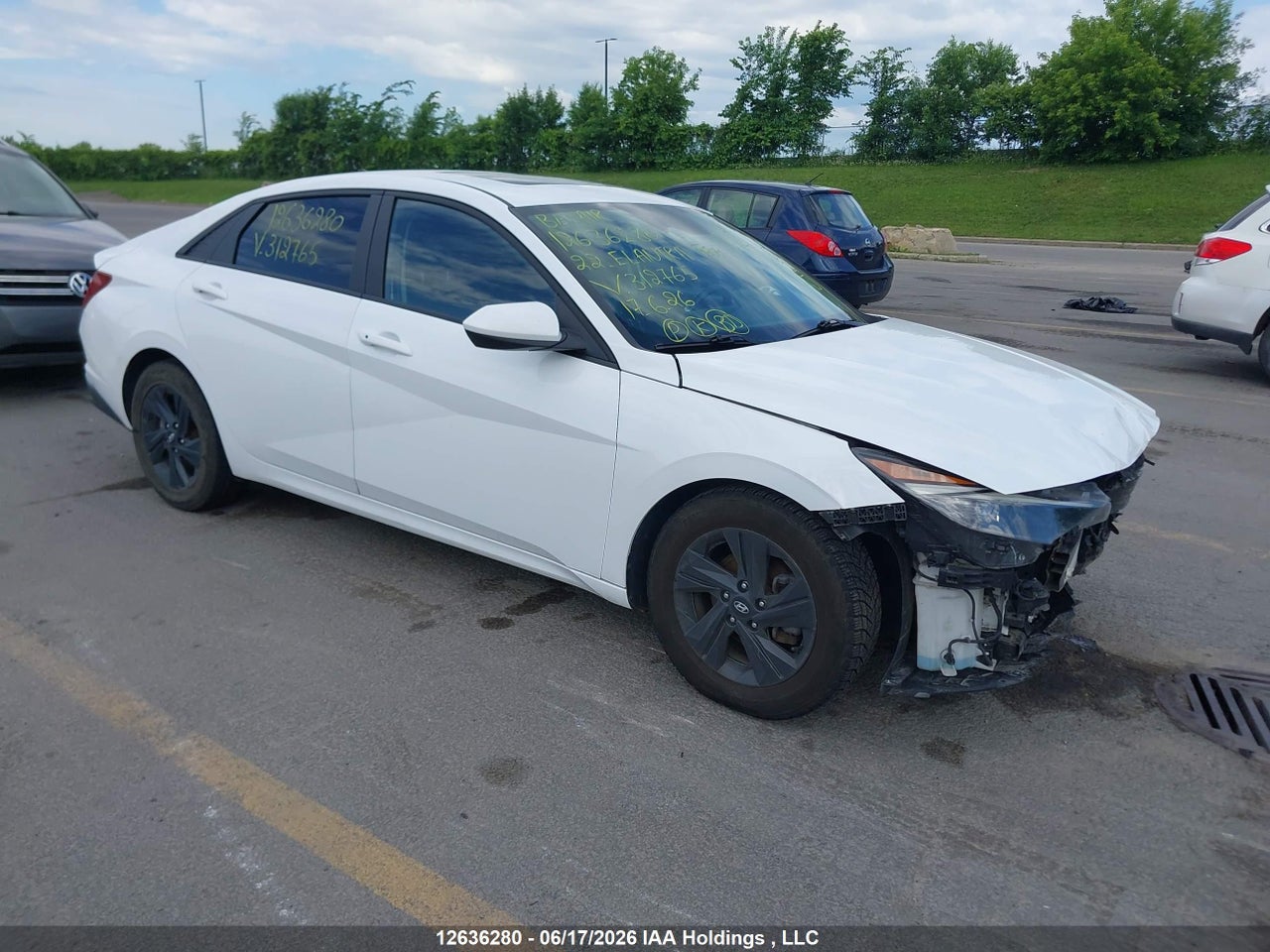 KMHLM4AG3NU312765 · 2022 HYUNDAI ELANTRA PREFERRED IVT WITH SUN AND TECH PACKAGE