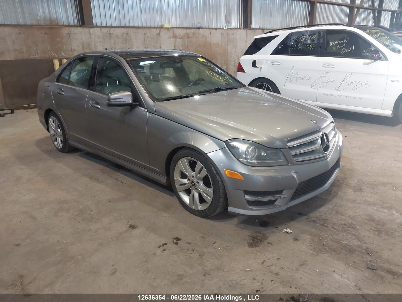 WDDGF8BB2CA685195 · 2012 MERCEDES BENZ C-CLASS