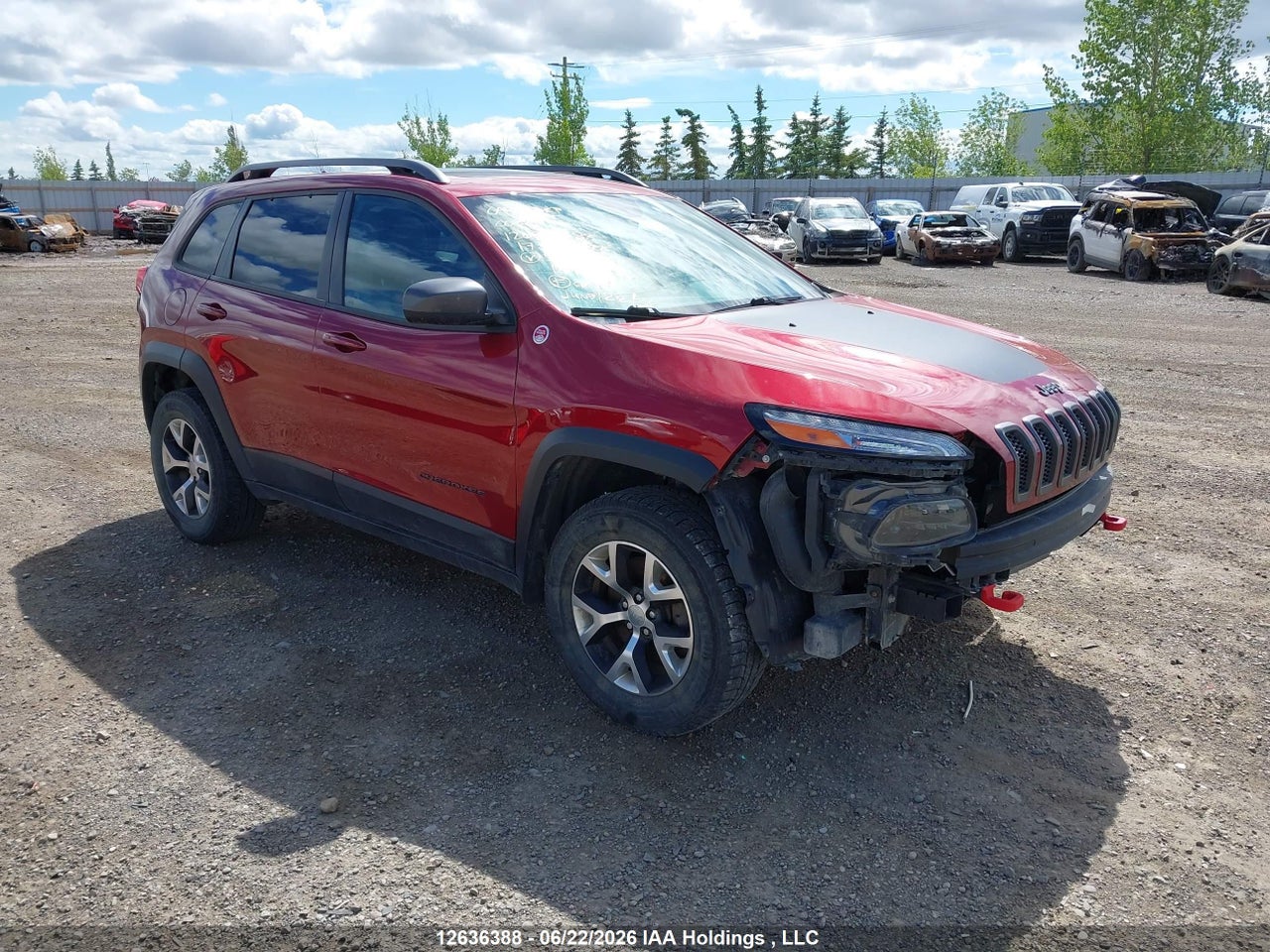1C4PJMBS6HW555383 · 2017 JEEP CHEROKEE TRAILHAWK