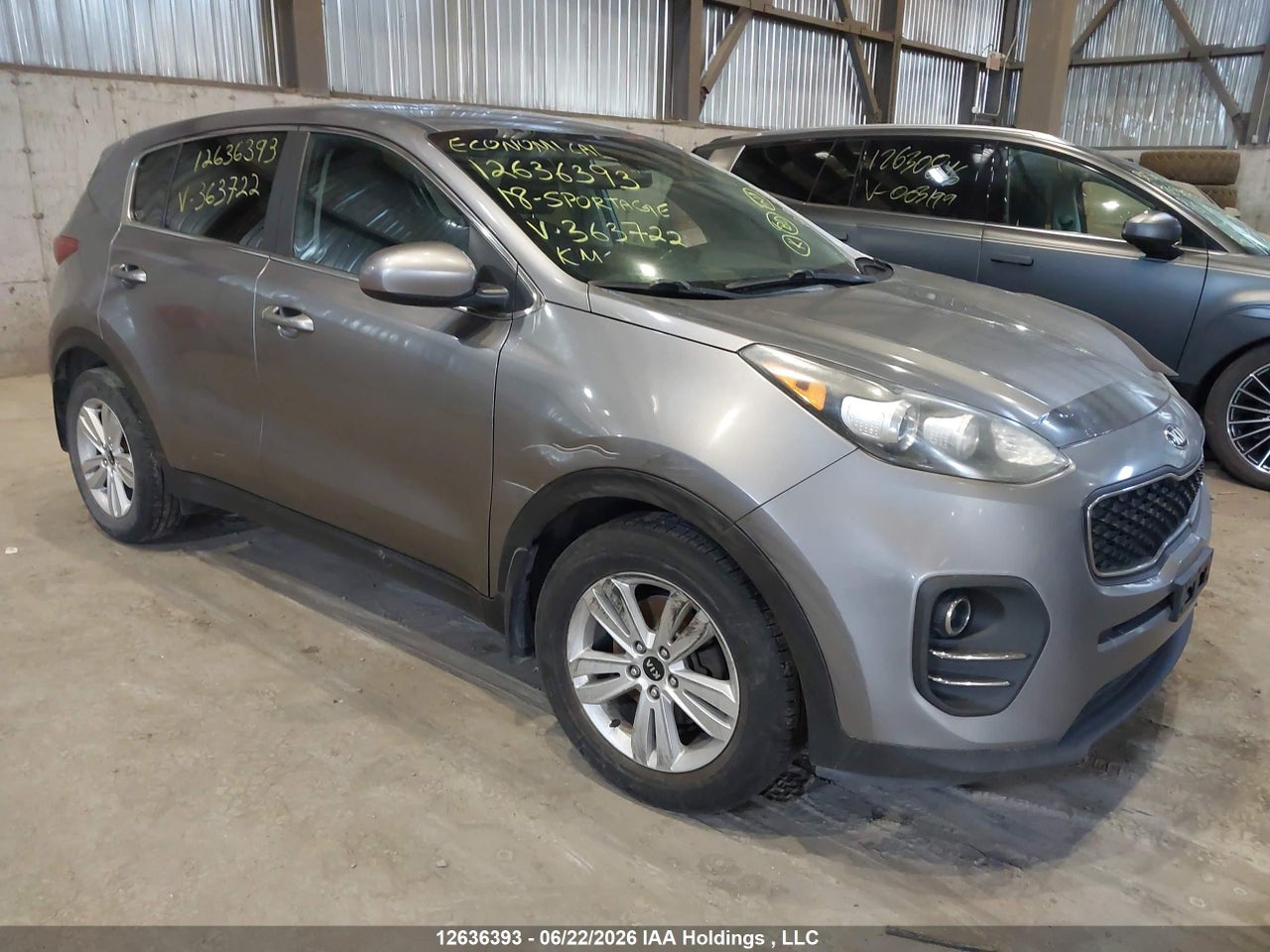 KNDPM3AC1J7363722 · 2018 KIA Sportage LX