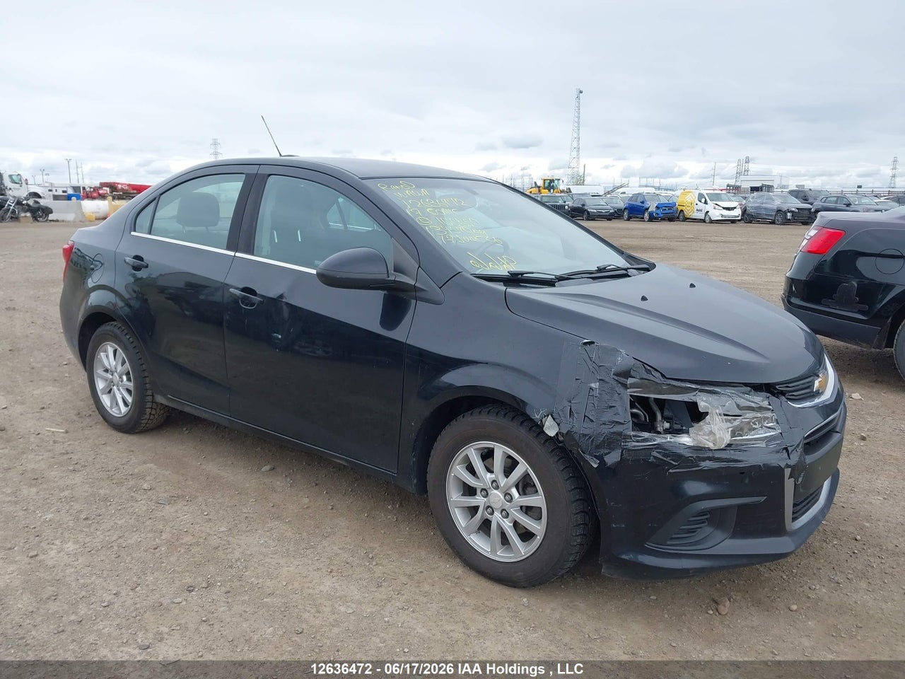 1G1JD5SHXH4100550 · 2017 CHEVROLET SONIC LT AUTO