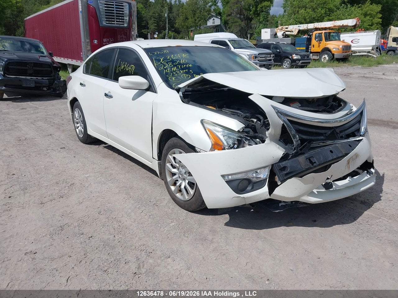 1N4AL3AP6EN228240 · 2014 NISSAN ALTIMA 2.5/2.5 S/2.5 SL/2.5 SV