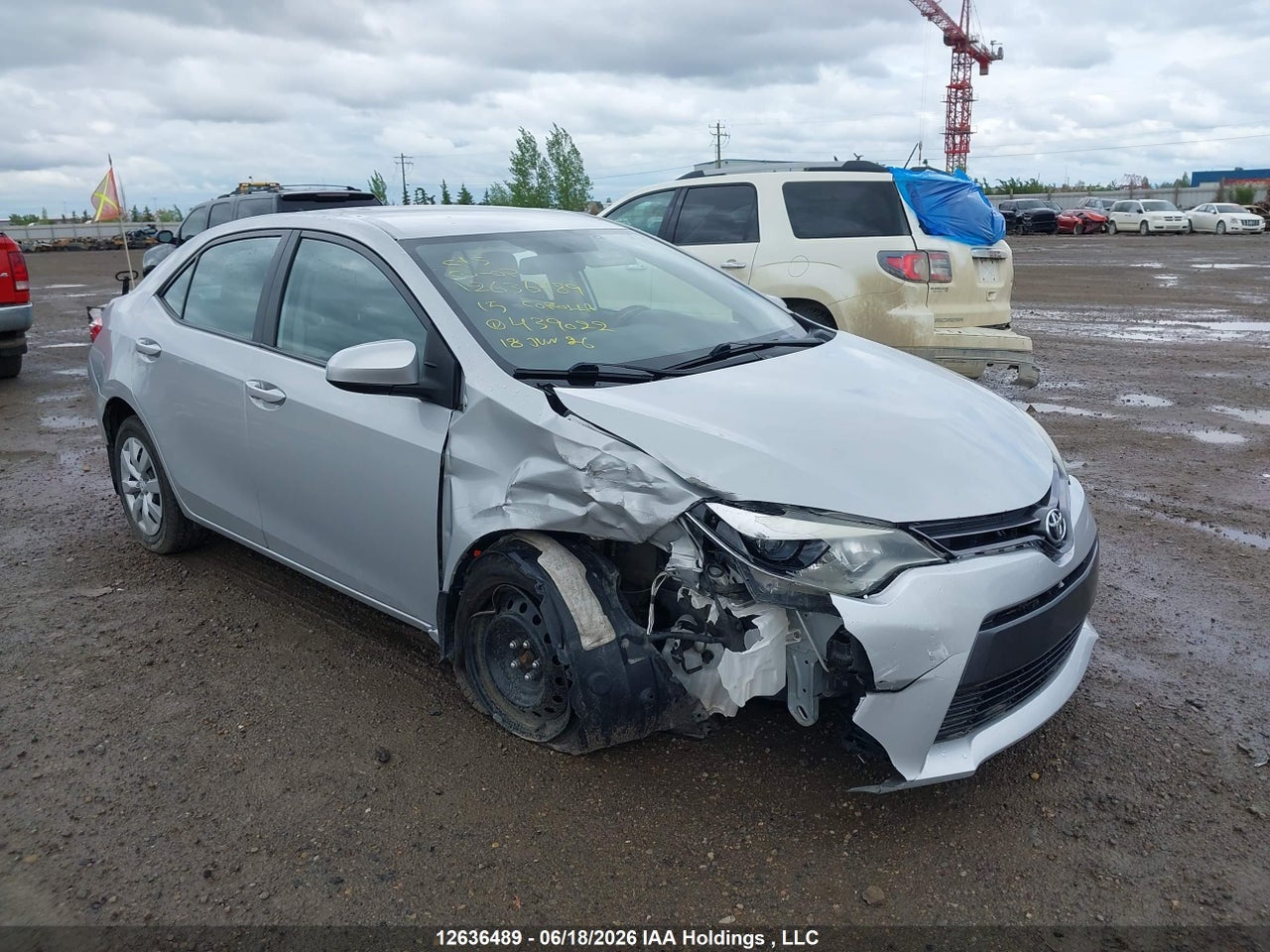 2T1BURHE0FC439022 · 2015 TOYOTA COROLLA LE