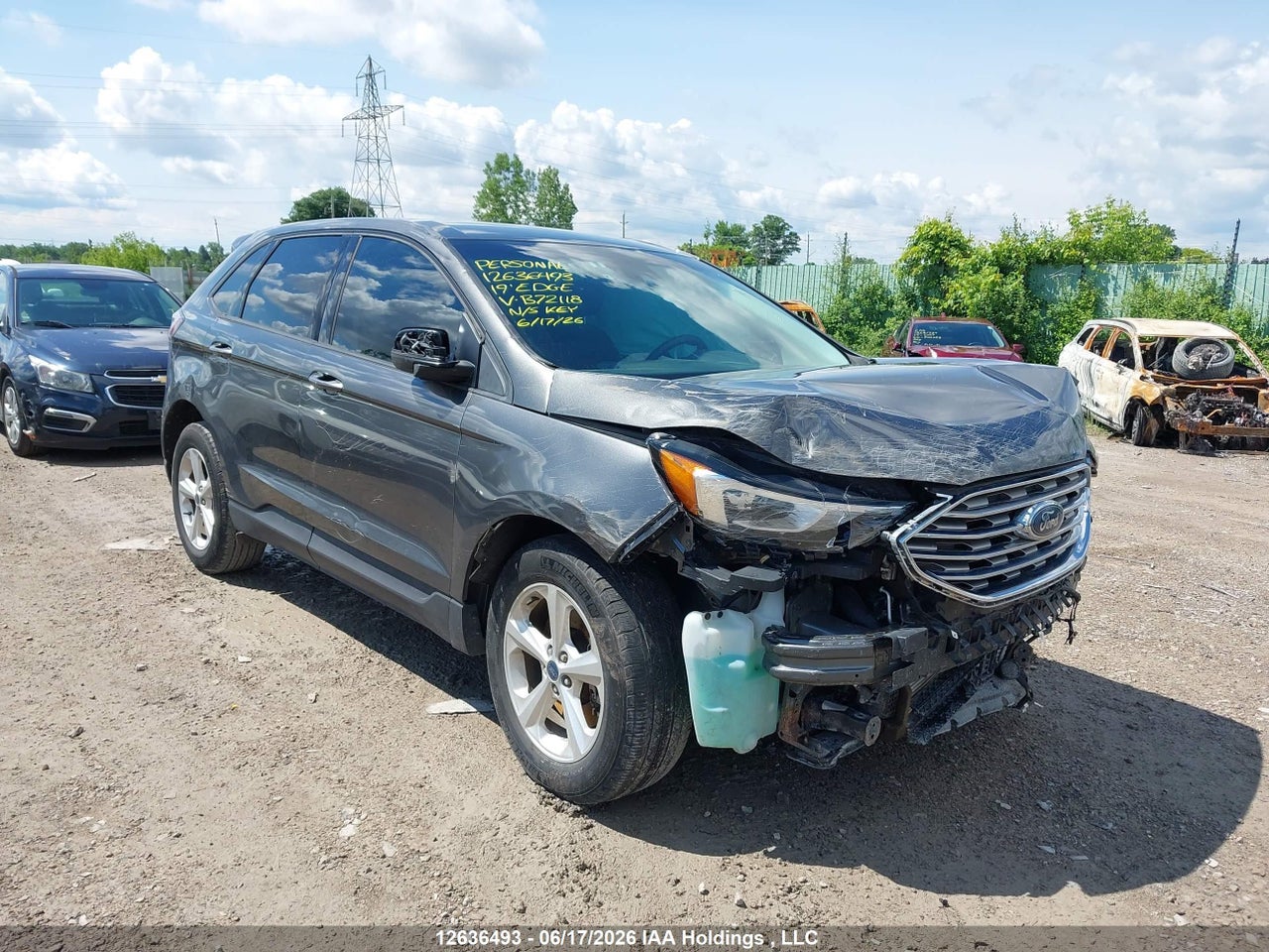 2FMPK4G91KBB72118 · 2019 FORD EDGE SE