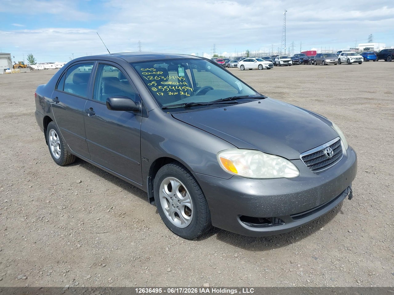 2T1BR32E35C554459 · 2005 TOYOTA COROLLA CE/LE/SPORT